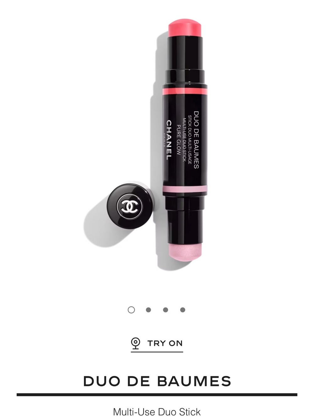 Chanel duo de baumes pure glow